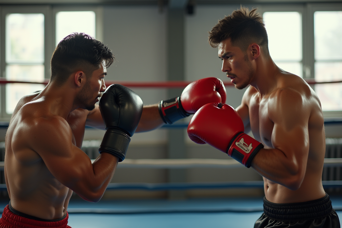 Deux champions thaï en entraînement à Strasbourg