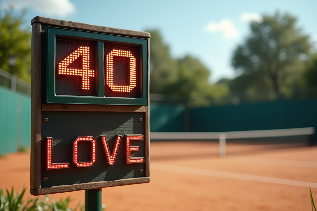 tennis score